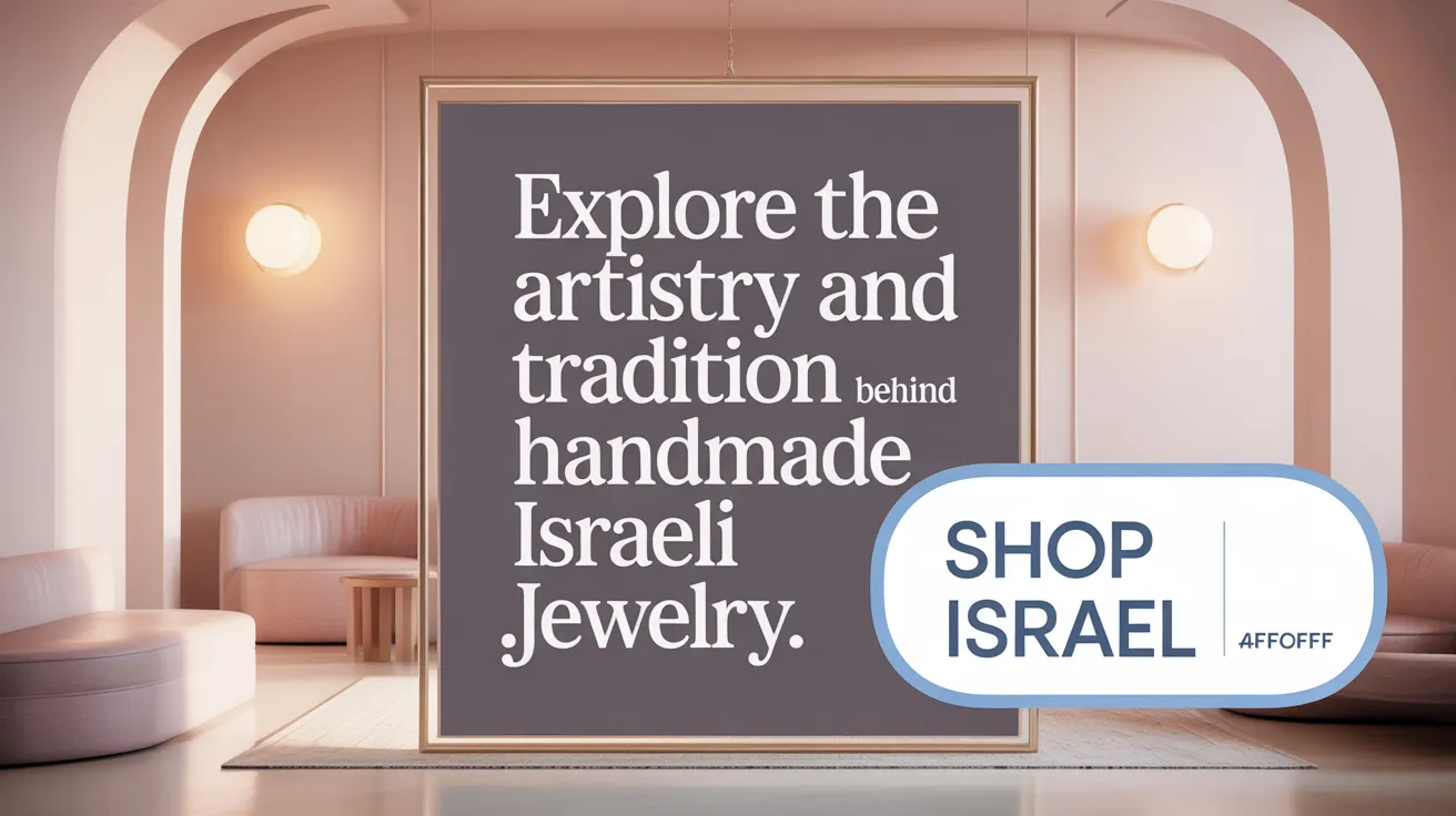 Explore the Artistry and Tradition Behind Handmade Israeli Jewelry