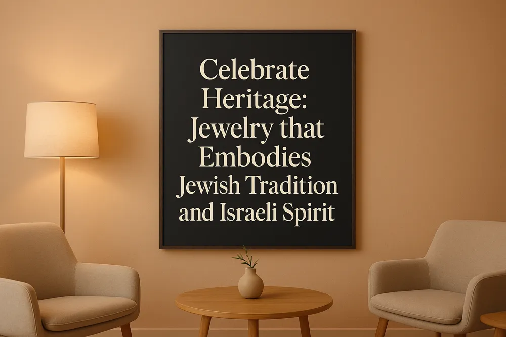 Celebrate Heritage: Jewelry that Embodies Jewish Tradition and Israeli Spirit
