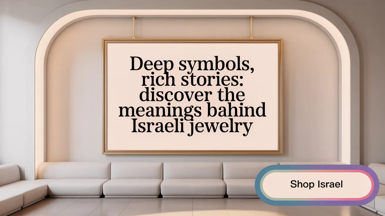Deep Symbols, Rich Stories: Discover the Meanings Behind Israeli Jewelry