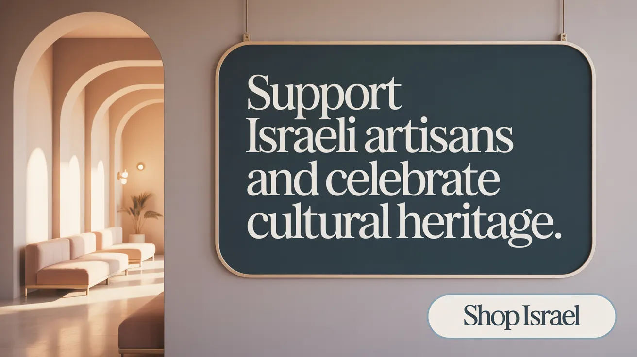 Support Israeli Artisans and Celebrate Cultural Heritage