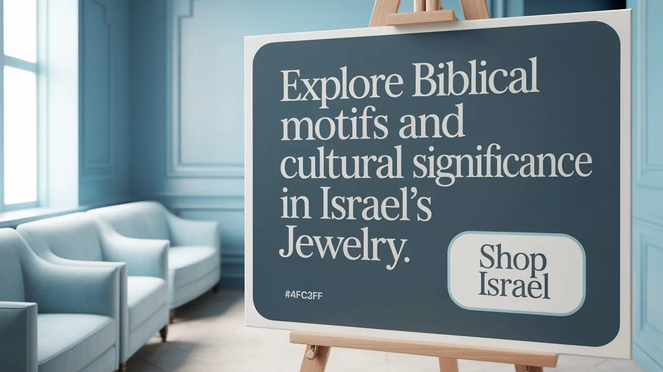 Explore Biblical Motifs and Cultural Significance in Israel's Jewelry