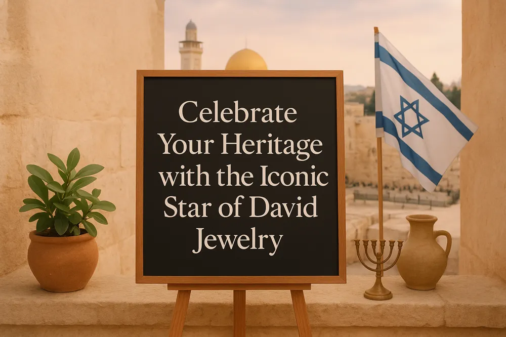 Celebrate Your Heritage with the Iconic Star of David Jewelry