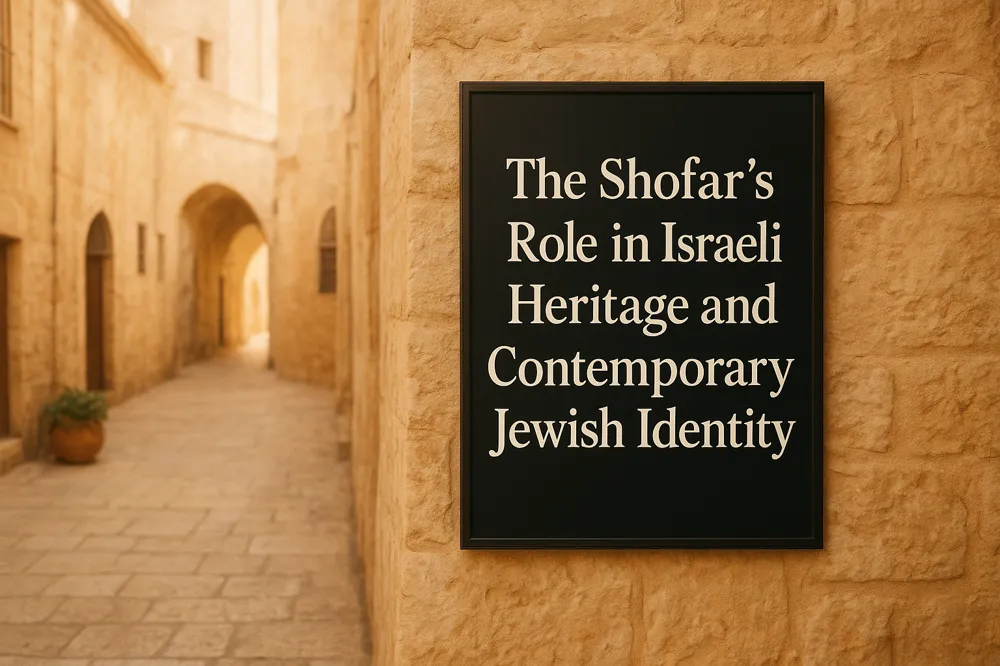 The Shofar's Role in Israeli Heritage and Contemporary Jewish Identity