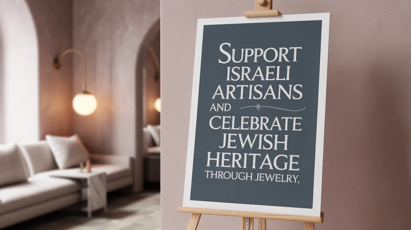 Support Israeli Artisans and Celebrate Jewish Heritage Through Jewelry