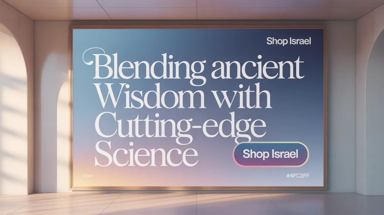 Blending Ancient Wisdom with Cutting-Edge Science