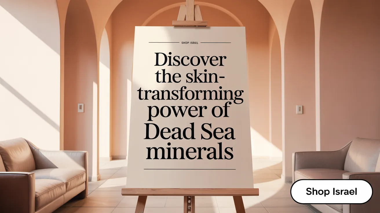 Discover the Skin-Transforming Power of Dead Sea Minerals