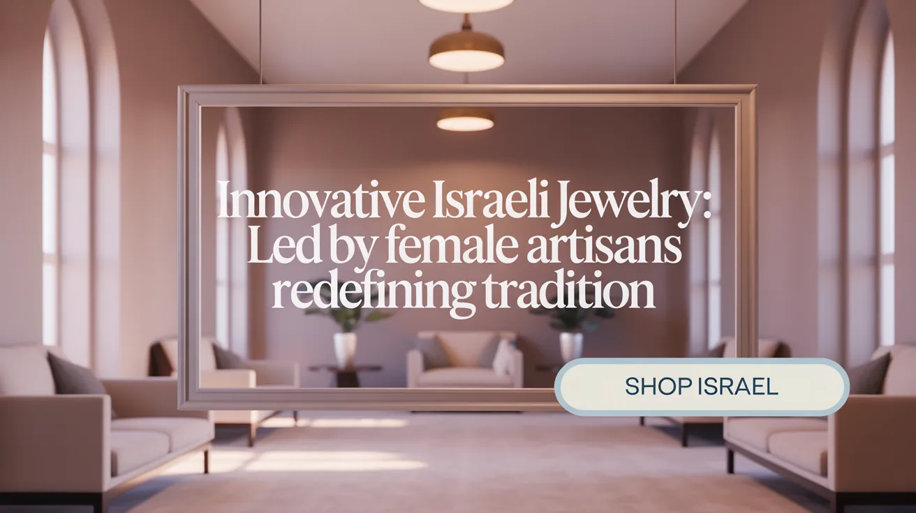 Innovative Israeli Jewelry: Led by Female Artisans Redefining Tradition
