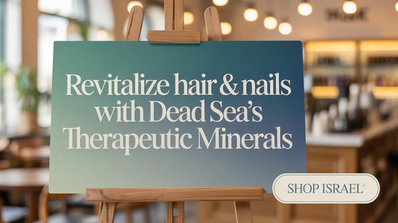 Revitalize Hair &amp; Nails with Dead Sea’s Therapeutic Minerals
