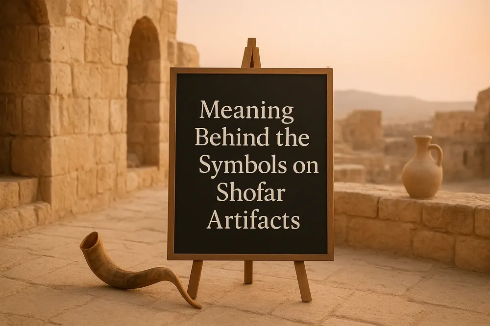 Meaning Behind the Symbols on Shofar Artifacts