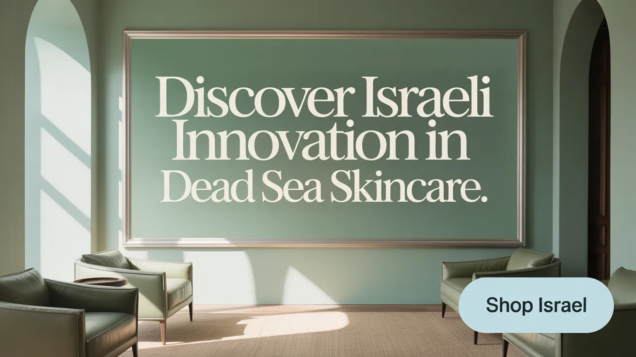 Discover Israeli Innovation in Dead Sea Skincare