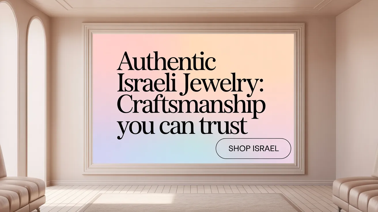 Authentic Israeli Jewelry: Craftsmanship You Can Trust