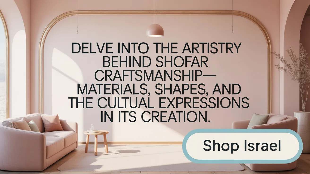 Delve into the artistry behind shofar craftsmanship—materials, shapes, and the cultural expressions in its creation.