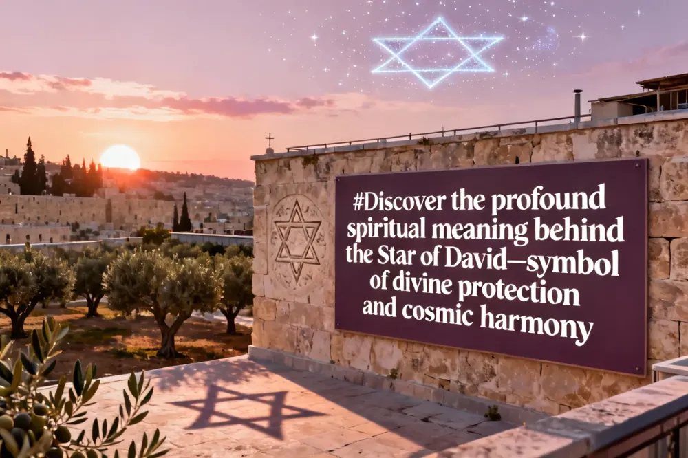 Discover the profound spiritual meaning behind the Star of David—symbol of divine protection and cosmic harmony.