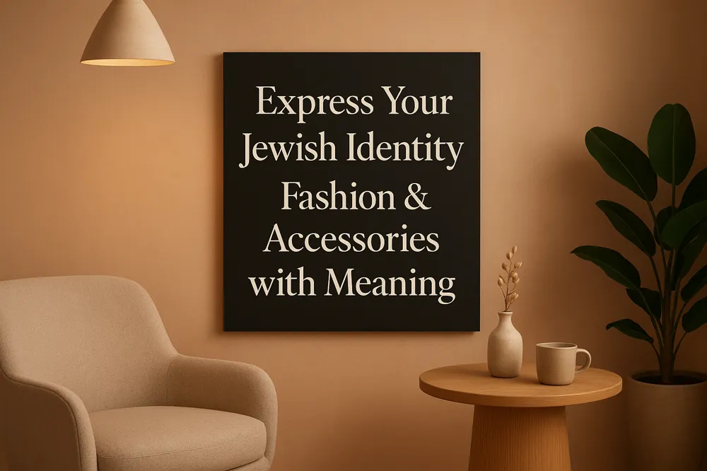 Express Your Jewish Identity — Fashion &amp; Accessories with Meaning