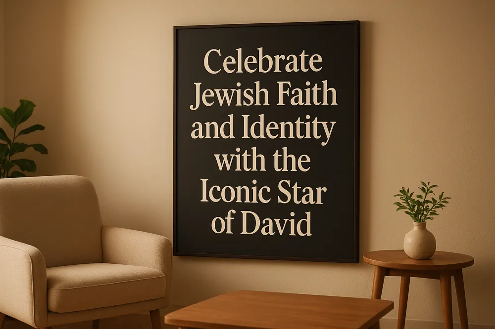 Celebrate Jewish Faith and Identity with the Iconic Star of David
