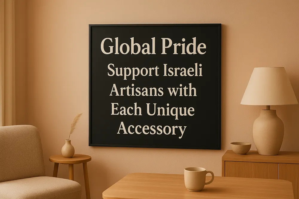 Global Pride: Support Israeli Artisans with Each Unique Accessory