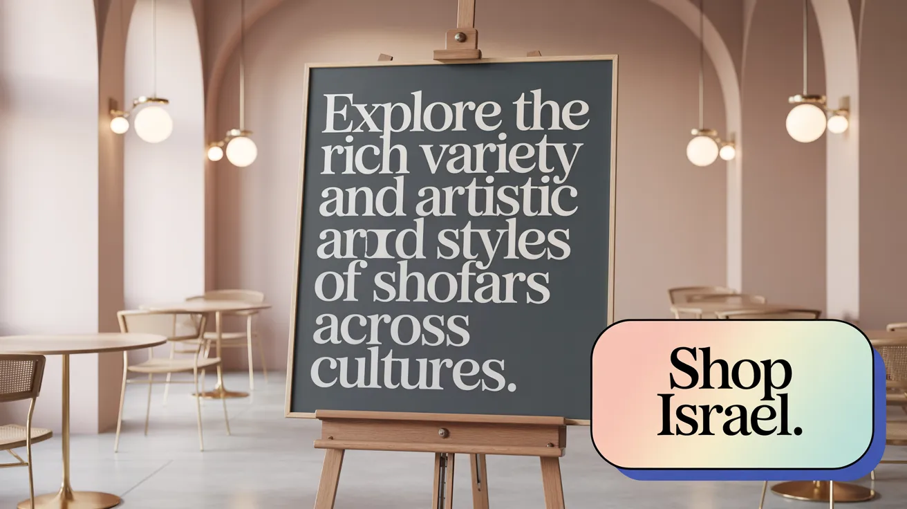 Explore the Rich Variety and Artistic Styles of Shofars Across Cultures
