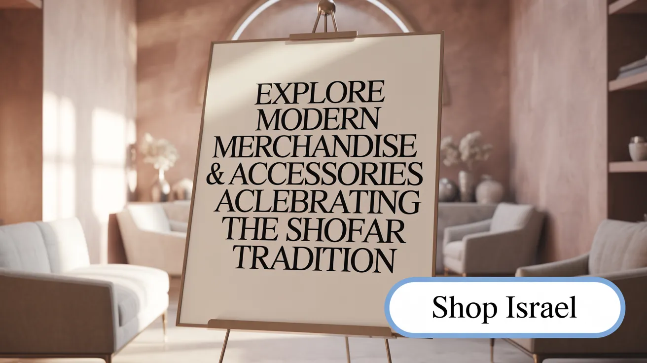 Explore Modern Merchandise &amp; Accessories Celebrating the Shofar Tradition