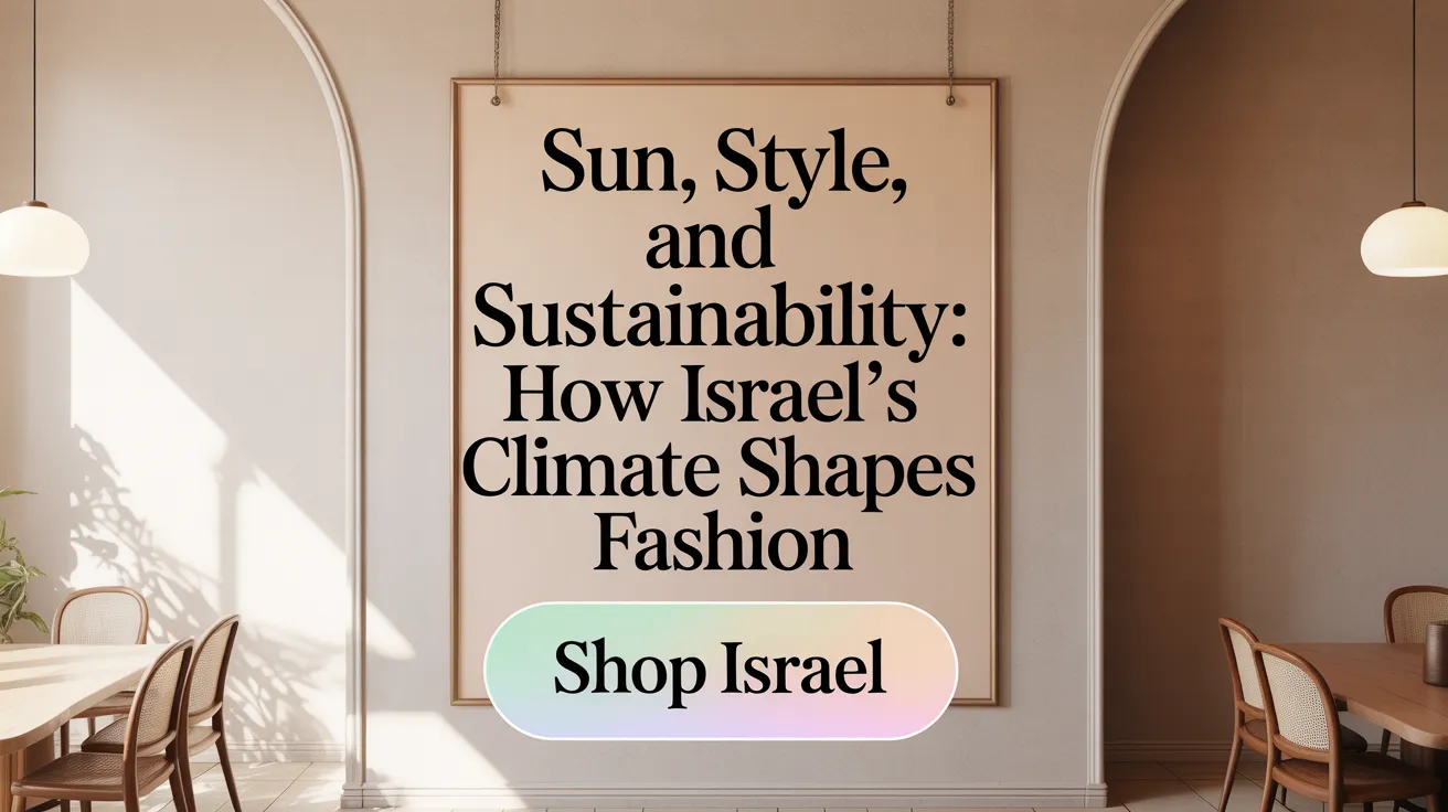 Sun, Style, and Sustainability: How Israel's Climate Shapes Fashion