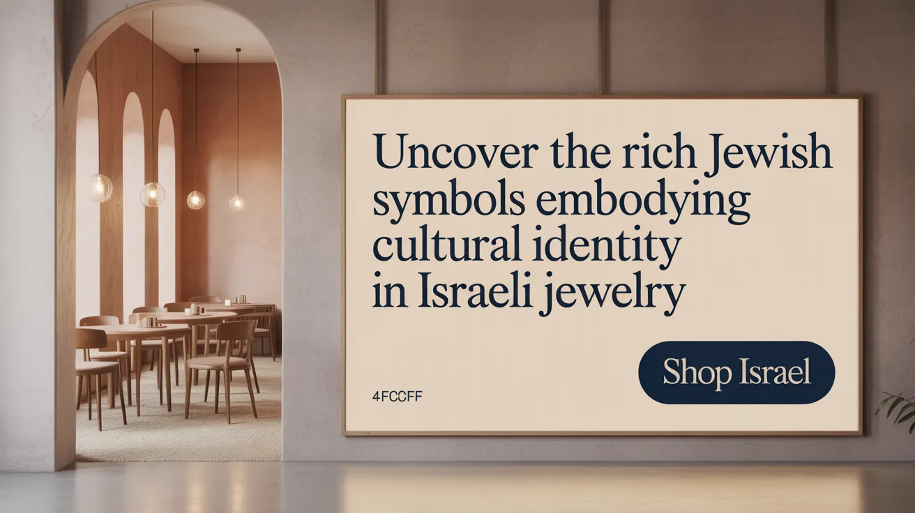 Uncover the Rich Jewish Symbols Embodying Cultural Identity in Israeli Jewelry
