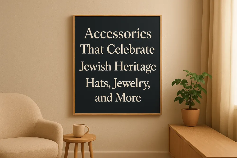 Accessories That Celebrate Jewish Heritage — Hats, Jewelry, and More