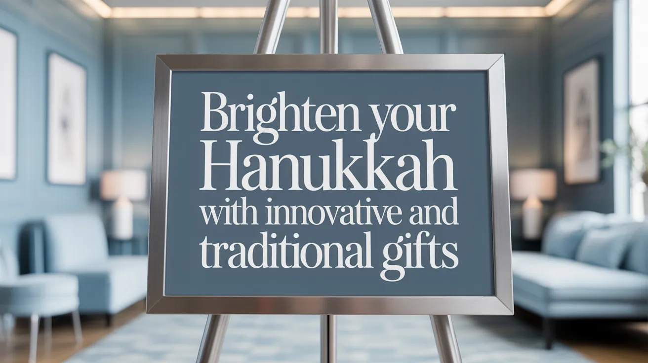 Brighten Your Hanukkah with Innovative and Traditional Gifts