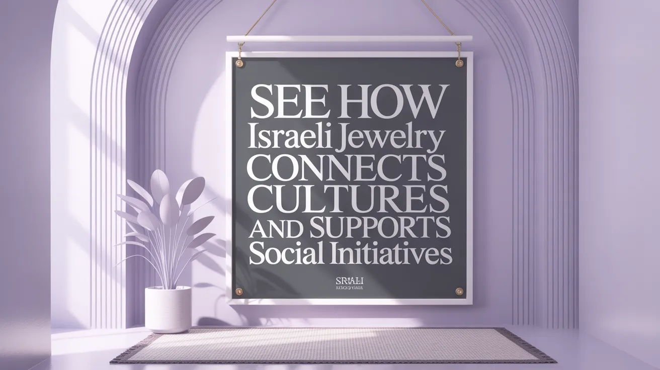 See How Israeli Jewelry Connects Cultures and Supports Social Initiatives