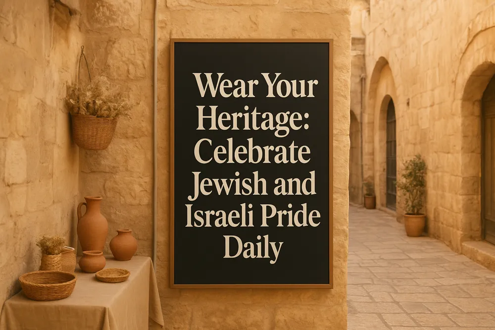Wear Your Heritage: Celebrate Jewish and Israeli Pride Daily