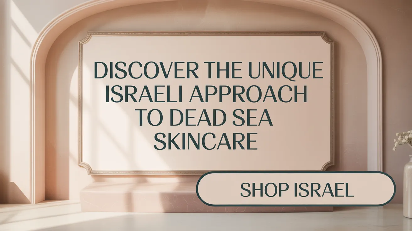 Discover the Unique Israeli Approach to Dead Sea Skincare
