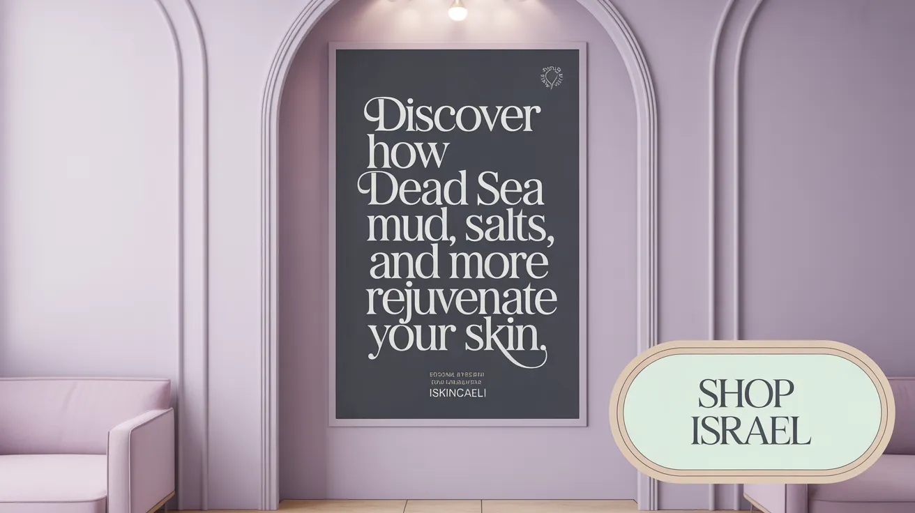Discover How Dead Sea Mud, Salts, and More Rejuvenate Your Skin