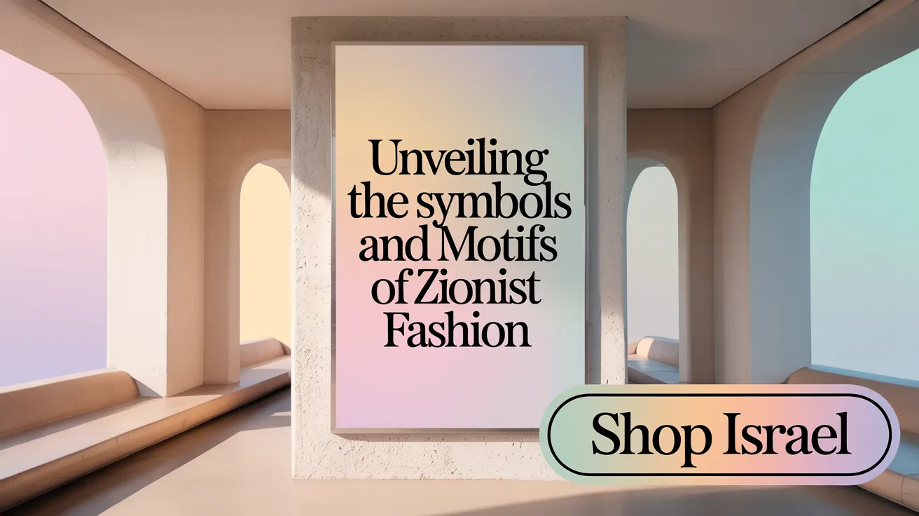 Unveiling the Symbols and Motifs of Zionist Fashion
