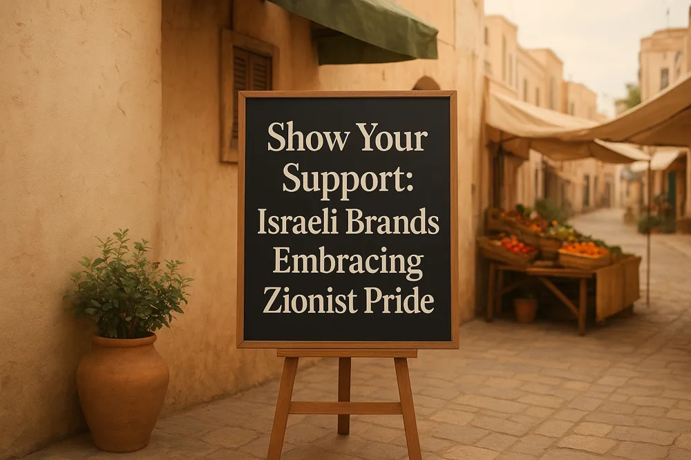 Show Your Support: Israeli Brands Embracing Zionist Pride