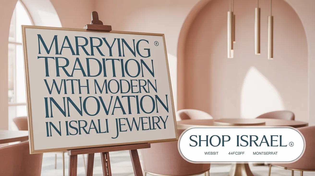 Marrying Tradition with Modern Innovation in Israeli Jewelry