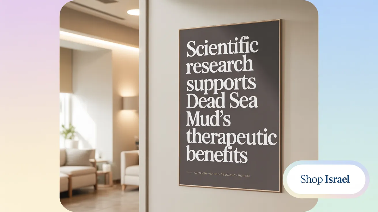 Scientific Research Supports Dead Sea Mud’s Therapeutic Benefits