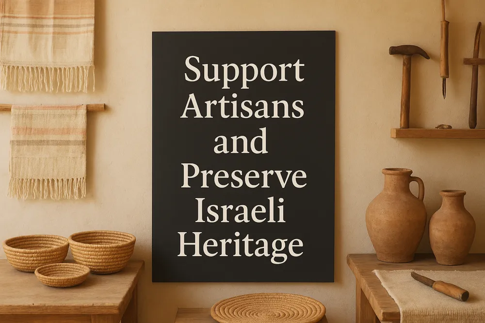 Support Artisans and Preserve Israeli Heritage