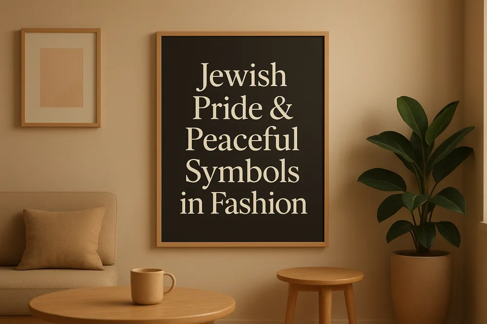 Jewish Pride &amp; Peaceful Symbols in Fashion