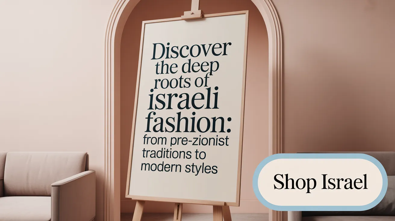 Discover the Deep Roots of Israeli Fashion: From Pre-Zionist Traditions to Modern Styles