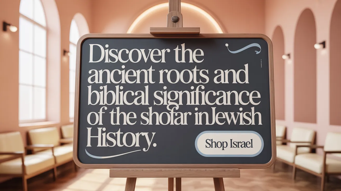 Discover the ancient roots and biblical significance of the shofar in Jewish history.