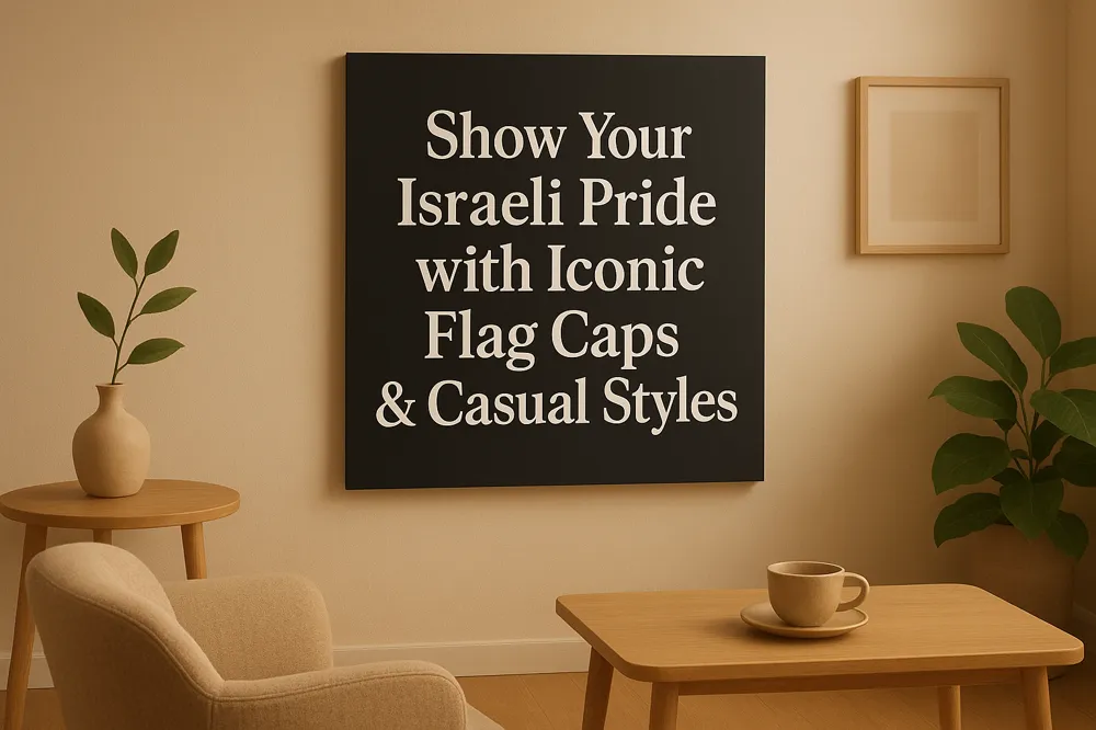 Show Your Israeli Pride with Iconic Flag Caps &amp; Military Styles
