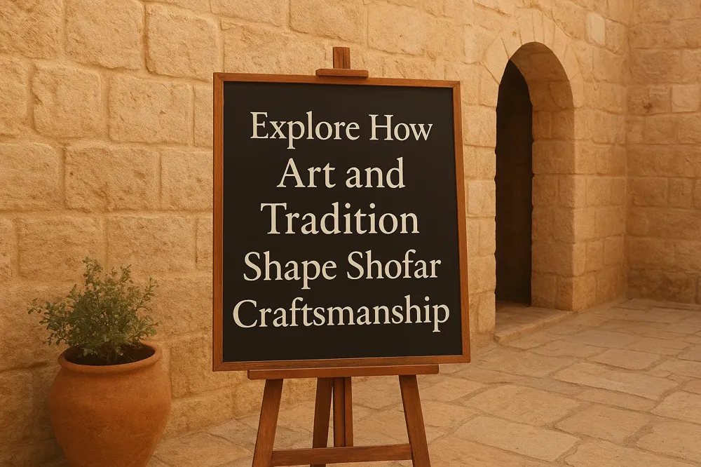 Explore How Art and Tradition Shape Shofar Craftsmanship