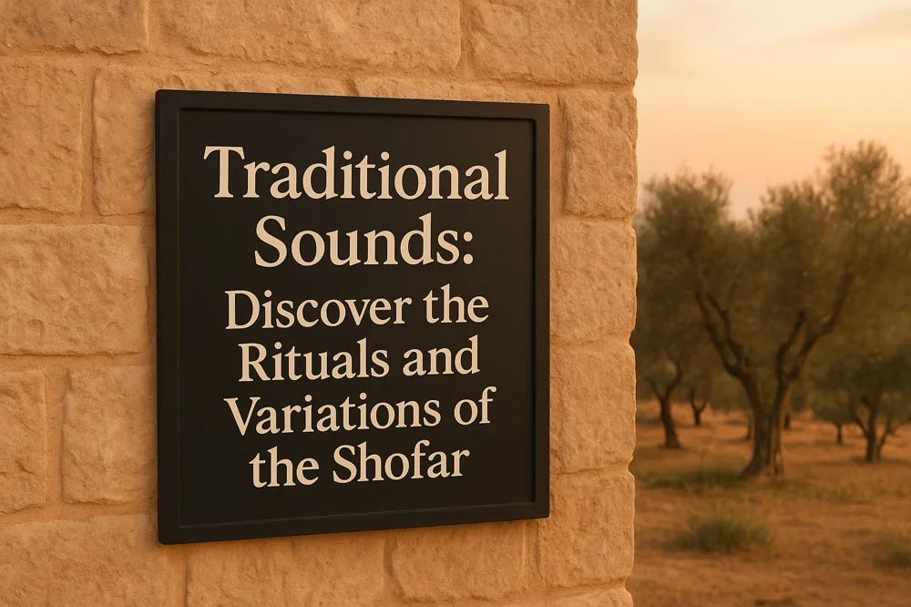 Traditional Sounds: Discover the Rituals and Variations of the Shofar