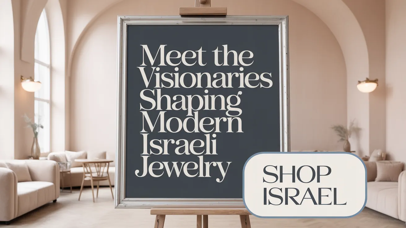 Meet the Visionaries Shaping Modern Israeli Jewelry