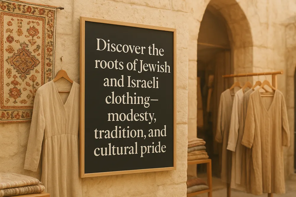 Discover the roots of Jewish and Israeli clothing—modesty, tradition, and cultural pride.
