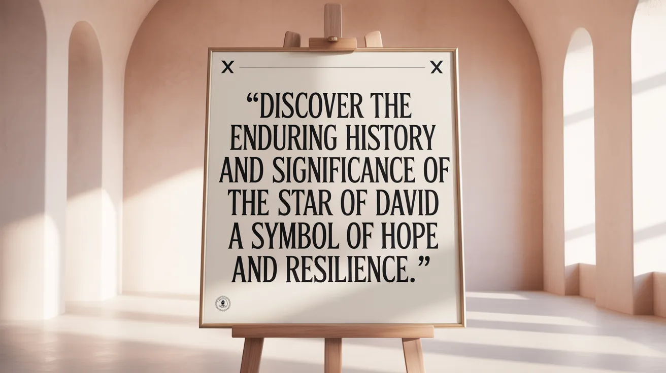 Discover the enduring history and significance of the Star of David as a symbol of hope and resilience.