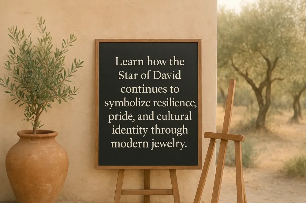 Learn how the Star of David continues to symbolize resilience, pride, and cultural identity through modern jewelry.