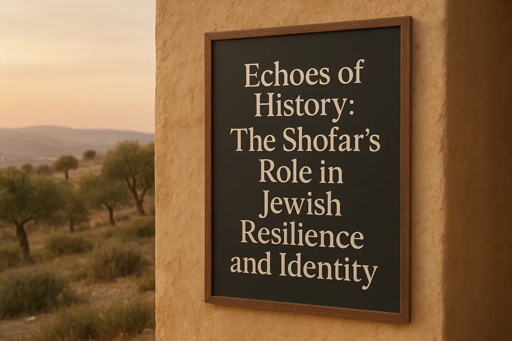Echoes of History: The Shofar’s Role in Jewish Resilience and Identity