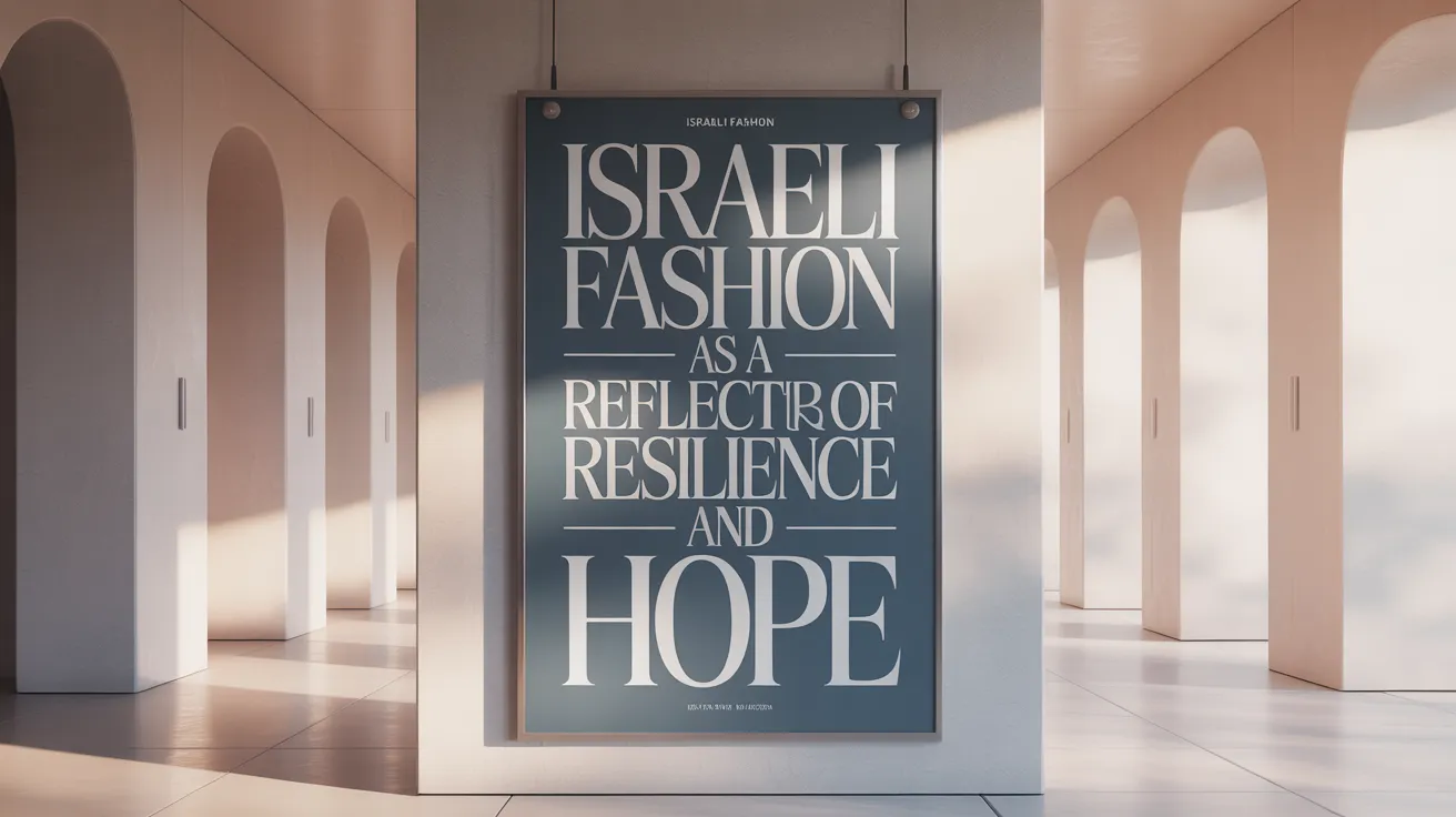 Israeli Fashion as a Reflection of Resilience and Hope