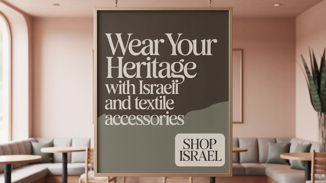 Wear Your Heritage with Israeli Leather and Textile Accessories