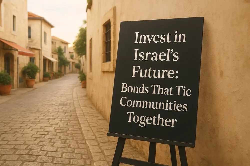 Invest in Israel's Future: Bonds That Tie Communities Together