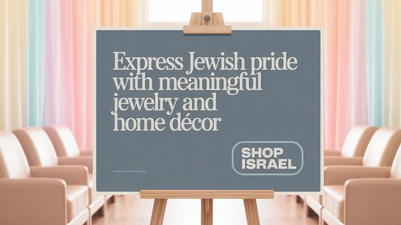 Express Jewish Pride with Meaningful Jewelry and Home Décor